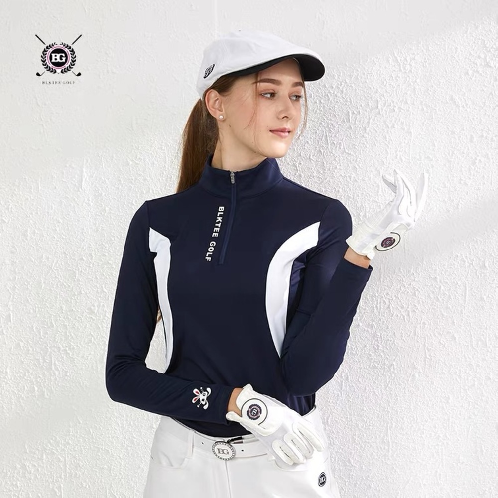New long sleeve golf quarter zip size M